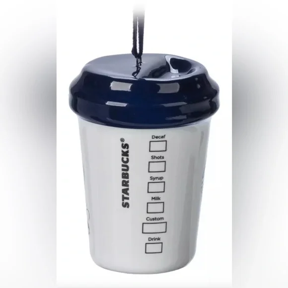 Mickey Mouse Starbucks Cup Ornament – Disney California Adventure - Picture 3 of 6